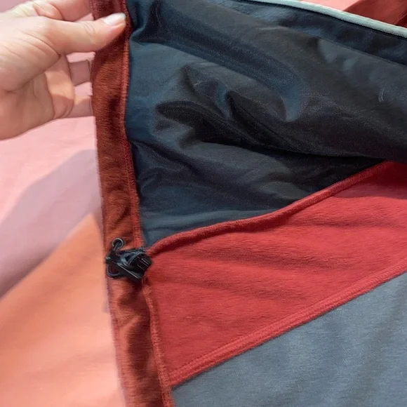 Mountain Hardware Wind Stopper M Red Monkey Fleece Full Zip Polartec Out… - Picture 10 of 14